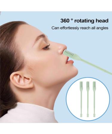 Nose Hair Trimmer for Men Double Head Nose Hair Trimmer 360 Degree Rotating Grooming Device for Women and Men Vegetable - Buy Online on GoSupps.com
