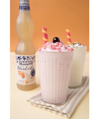 Fabbri 1905 Almond Milk Syrup 560ml - Authentic Italian Flavor for Coffee & Desserts | International Shipping Available - Buy Online on GoSupps.com