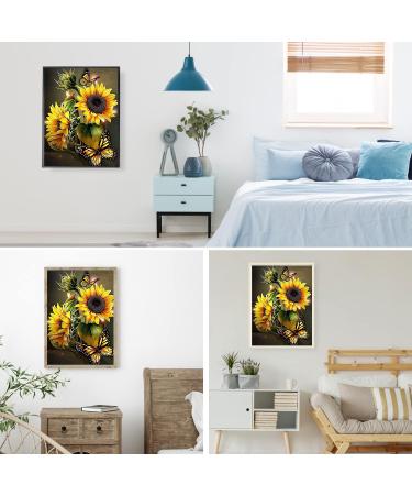 DKHDBD Diamond Painting Kit for Adults - DIY 12x16 Inch Full Drill Diamond Dots Art - Yellow Butterfly Design - Beginner Paint by Numbers - Home Wall Decor - Buy Online on GoSupps.com