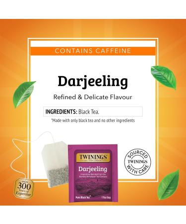 Twinings Th earl gris Darjeeling 20 count (pack de 6) - Buy Online on GoSupps.com