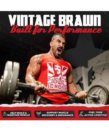Old School Labs Protein Powder Isolate Sourced from Egg Milk & Beef - Made for Men & Women for Building Muscle & Post-Workout Recovery - Zero Sugar Tiramisu Flavor - 30 Servings Tiramisu- - Buy Online on GoSupps.com