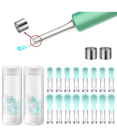 Bebird Ear Cleaner Replacement Tips, 16 Pieces Waterproof Silicone Ear Spoon for Ear Wax Removal Endoscope, BEBIRD Original Ear Cleaner Tips for M9 Pro/X11 Pro/C3 Pro/K10/X17 Pro/T5 (Latest Version)