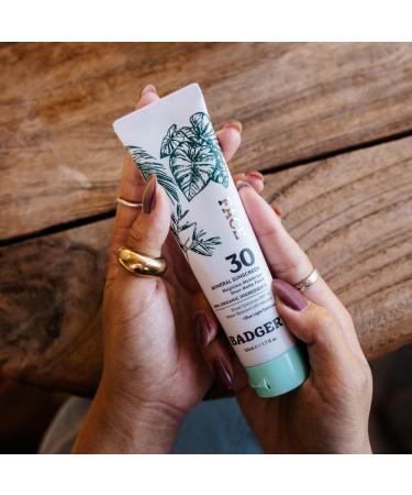 Badger Mineral Daily and Face Sunscreen Combo SPF 30 Lightweight Organic Mineral Sunscreens with Zinc Oxide Hydrating Everyday Sunscreen Lotions for Face & Body Vegan & Unscented 2-Pack 2.85 Fl Oz (Pack of 2) - Buy Online on GoSupps.com