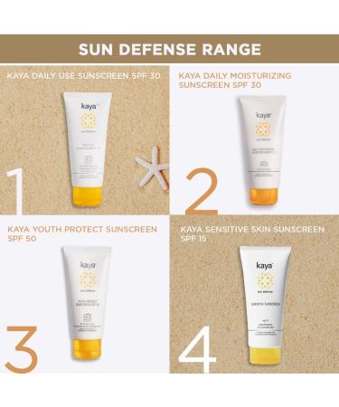 Kaya Skin Clinic Sunscreen SPF 30 Cream - 75ml | Daily Moisturizing & Water Resistant | Ideal for Women | International Shipping Available - Buy Online on GoSupps.com