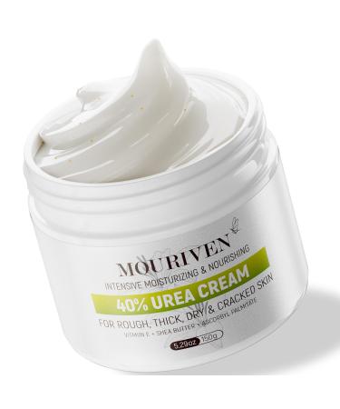 Urea Cream 40 Percent -Pro Foot & Hand Cream for Dry Cracked Heels Feet Knees Elbows and Hands Callus Remover Maximum Strength Urea Lotion for Softening and Moisturizing 5.29 Ounce (Pack of 1) Urea