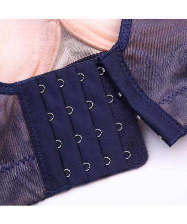 Extra-Elastic Bra Sports Top for Women | Breathable Plus Size Adjustable Bustier for Large Breasts (Blue 48B) - Shop Now! - Buy Online on GoSupps.com