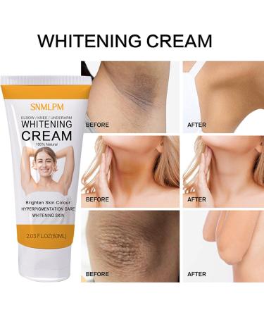 Dark Spot Corrector Whitening Cream for Underarms Neck Armpits Elbows Knees Intimate Areas Long Lasting Hydration and Even Skin Tone - Buy Online on GoSupps.com