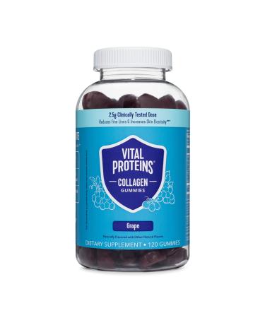 Vital Proteins Collagen Gummies Grape 120 Gummies