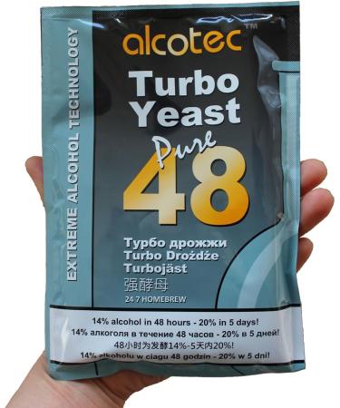 Alcotec Levure Turbo 48 heures | Levure de bi re en poudre | Levure de vin pour la fabrication de vin | Levure s che instantan e | Levure nutritionnelle | 135 g (3 paquets) - Buy Online on GoSupps.com
