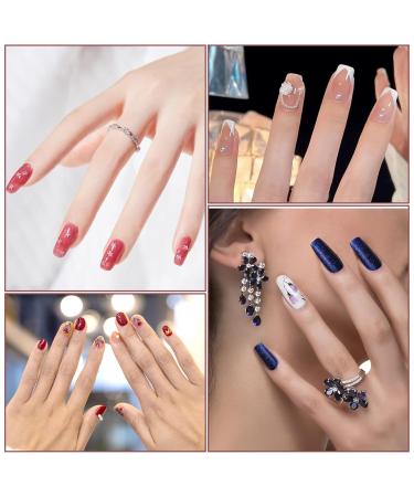 Dual-Ended Nail Design Brush - Professional Hard Gel & Rhinestone Handle for French Manicure & Nail Art - Buy Online on GoSupps.com