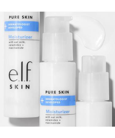 e.l.f. Pure Skin Moisturizer - Creamy & Weightless Daily Moisturizer 2.54 fl oz - Buy Online on GoSupps.com