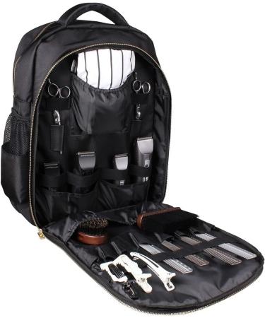 Waterproof Hair Clipper Organizer Bag | Portable Barber Tools Storage Backpack for Travel Keep Your Hairdressing Supplies Organized - Buy Online on GoSupps.com