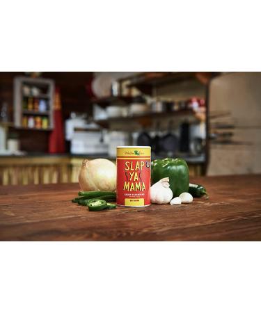 Slap Ya Mama Cajun Seasoning Variety Pack - 8oz Cans (Cajun, Cajun Hot, White Pepper Blend) - Buy Online on GoSupps.com