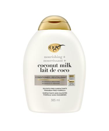 OGX Hair Conditioner Sulfate-Free Nourishing Coconut Milk 13 Fl Oz