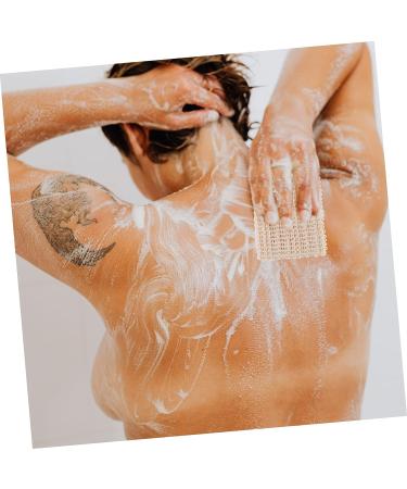 Beavorty 4-Piece Double-Sided Bath Scrubber Set - Body and Face Towels for Travel and Home - 28x25cm - Buy Online on GoSupps.com