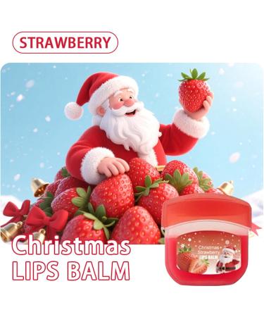 Dmuzsoih Dark Lips Remover Fruity Flavor Repair Cream Christmas Theme Brightening Lip Balm for Women Youth Family Friend Winter Cold Weather Makeup Home Travel Sleeping Overnight - Buy Online on GoSupps.com