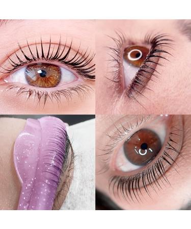 Lash Lift Pads - Reusable Silicone Eyelash Perm Rods | No Glue Flexible Curler in Little Purple - Buy Online on GoSupps.com