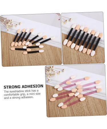 Mikinona 40pcs Sponge Stick Sponges Makeup Make up for Face Eye Makeup Brushes Plastic Abs - Buy Online on GoSupps.com