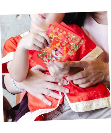 MAGICLULU 60pcs Year of The Dragon Red Envelope Money Gift Cash Packets Chinese Red Packets Money Pocket Spring Festival Red Pocket Lunar New Year Envelopes Gift Bag Chinese Style Paper - Buy Online on GoSupps.com