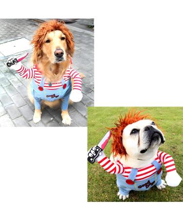 Delifur Dog Costume - Funny Halloween Outfit for Small to Large Dogs & Cats | Best Pet Cosplay Party Suit - Buy Online on GoSupps.com