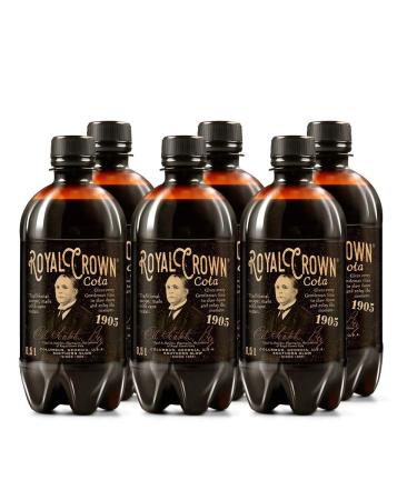 Royal Crown Cola Classic Caffeinated soft drink with raw sugar (6 x 0.5 liters) 6 x 500ml PET bottles - Buy Online on GoSupps.com