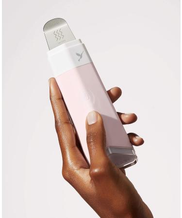 DERMAFLASH DERMAPORE Ultrasonic 2-in-1 Pore Extractor & Serum Infuser Tool - Icy Pink - Buy Online on GoSupps.com