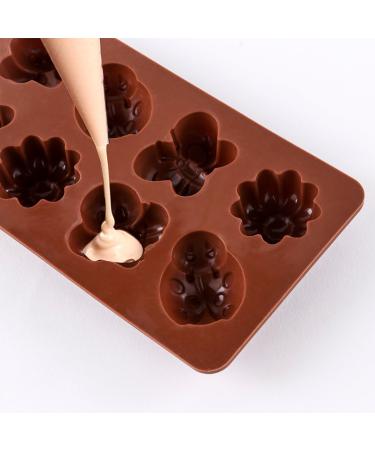 STARUBY Non-Stick Silicone Forest Theme Chocolate Candy & Soap Mold Set - 3 Fun Animal Shapes for Kids - Buy Online on GoSupps.com