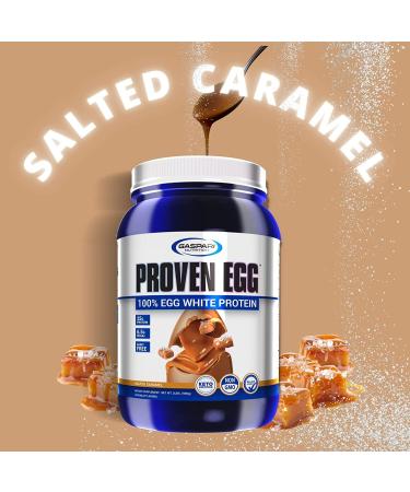 Gaspari Nutrition Proven Egg 100% Egg White Protein - Salted Caramel - 2 lb (900g) - Buy Online on GoSupps.com