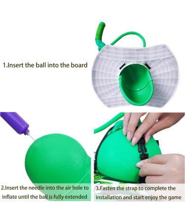 Willingfun Pogo Ball with Handle - Pogo Stick Jumper for Kids & Adults with Pump and Strong Grip Deck - Buy Online on GoSupps.com