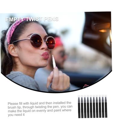 Buy 30 Pcs Nail Polish Twist Pens - Empty Makeup Liquid Applicators for Eyelash Growth Essential Oils and Cuticle Care - Black Set - Perfect for Nail Nutrition & Beauty Supplies - Buy Online on GoSupps.com