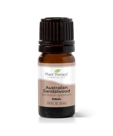 Plant Therapy Australian Sandalwood Essential Oil 100% Pure Undiluted Natural Aromatherapy for Diffusion and Body Care Therapeutic Grade 5 mL (1/6 oz)