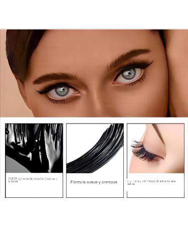 YARLADY 3D Color Mascara Blue & Red 2pcs Set - Waterproof, Sweatproof, Lasting Formula - Buy Online on GoSupps.com