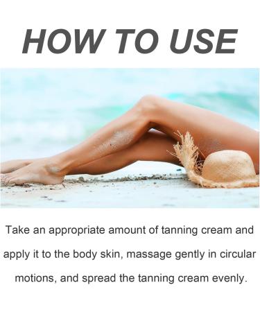 03 Selftanning cream 100 g selftanning cream for face and body intensive tanning luxury gel selftanning lotion bronze car sun tan cream natural - Buy Online on GoSupps.com