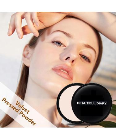 Translucent Loose Setting Powder - Matte & Lightweight Long-lasting Makeup for Oil Control - Waterproof Formula with Powder Puff - Full Coverage Pressed Powder (03) - Buy Online on GoSupps.com