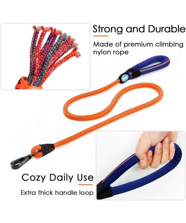 Thinkpet No-Pull Dog Harness & Leash Set - Adjustable Breathable Safety Harness for Small Medium Large Dogs - Reflective Padded Comfortable Control - Orange - 150cm (1 Pack) - Buy Online on GoSupps.com