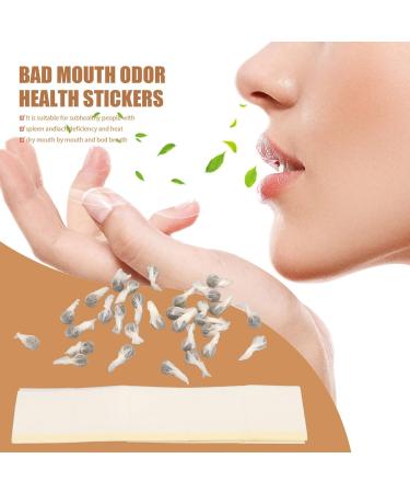 MOUMOUTEN 60pcs Mouth Clear Navel Paste - Natural Mugwort Belly Stickers for Fresh Breath & Oral Care - Buy Online on GoSupps.com
