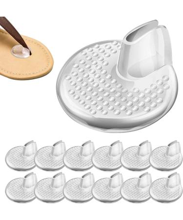 DancePanda's toe protection pillow 6 pairs toe separator pads silicone flip flop clear toe protector for flip flops and sandals to protect against pain and bubbles anti-slip shoe pillow - Buy Online on GoSupps.com