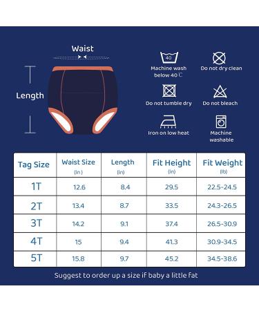 SMULPOOTI Toddler Training Underwear Boys 4T - 6 Pack, Comfy & Thick Cotton Training Underwear - Buy Online on GoSupps.com