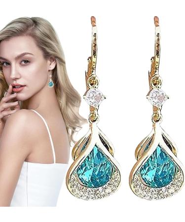 Magnetic Crystal Earrings | Slimming Magnetogen Lymph Detox Earrings for Women & Girls - Levabe - Buy Online on GoSupps.com
