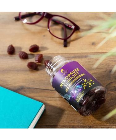 Menopause Relief Gummies - Night Sweats & Hot Flashes Support - Natural Energy Boost - Non-GMO & Gluten Free - 60 Gummies - Buy Online on GoSupps.com