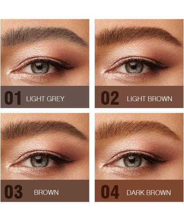  SOMGKINE Eyebrow Gel 48 Hour Lasting Water Resistant Colourfast (03) - Buy Online on GoSupps.com