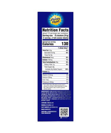 Honey Maid Cinnamon Graham Crackers 14.4 oz - Delicious Snack for Anytime - Buy Online on GoSupps.com