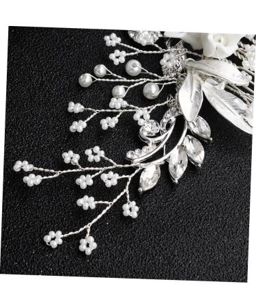 FRCOLOR Women Hair Comb Tiara Women Hairpin Floral Headdress Comb Women's Korean Hair Comb Headpiece - Buy Online on GoSupps.com