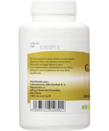 ALFAHERBAL GABA 500mg. 120cap. g lules qui facilitent la suppl mentation quotidienne bo te de 120 g lules recommand en compl ment d une alimentation quilibr e et facilite la prise en charge de v - Buy Online on GoSupps.com
