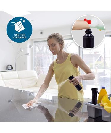 Essential Aura 17 oz Black Continuous Spray Bottle - Hair Styling, Plants, Cleaning & Skin Care - Buy Online on GoSupps.com