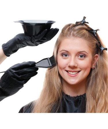 1 Hair Dyeing Kit Hair Cutting Apron Hair Tint Tool Hair Color Bowl Coloring Board Hair Tinting Bowl and Brush Hair Coloring Color Whisk Mixing Bowl - Buy Online on GoSupps.com