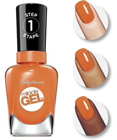Sally Hansen Miracle Gel Nail Polish Green and Orange Electra-Cute - Buy Online on GoSupps.com