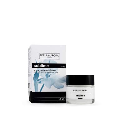 BELLA AURORA - Sublime 50 ml, Anti-Aging Regenerating Night Face Cream, Sensitive Skin, Anti-Wrinkle with Lifting Effect, Skin from 50 years old, Care and Improvement of the Skin Microbiome