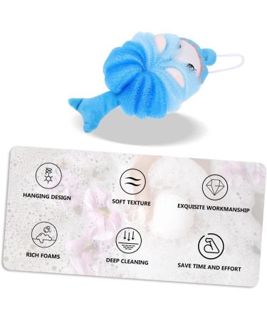 Angoily Bath Ball Scrubber Bath Esponja para Ba arse Exfoliate Sponge Baby Body Wash Toddler Bath Sponge Shower Scrubber Body Sponge Bath Shower Sponge Baby Tools Soft or Bath Brush Child - Buy Online on GoSupps.com