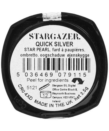 Buy Stargazer Star Pearl Eyeshadow - Quick Silver 2g | International Shipping Available - Buy Online on GoSupps.com